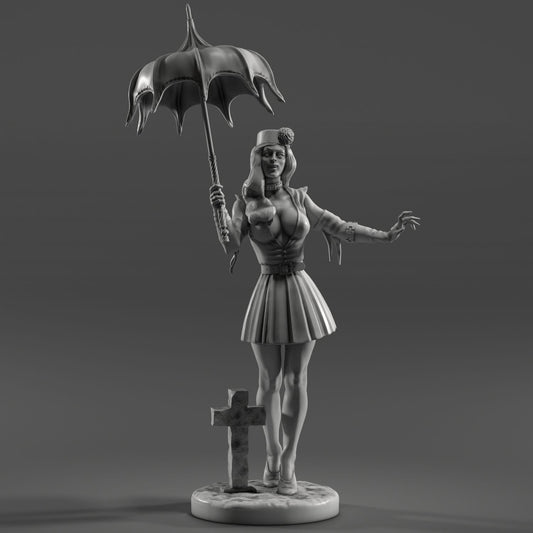 Medusa Miniatures - Halloween Vampire - 75mm Pin Up/Figure/Model/Diorama