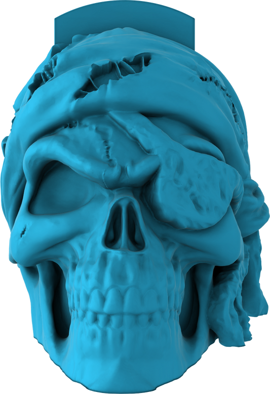 Digital Creative Works - Skull Headphone/Controller Mount - Pirate - Prop/Decoration