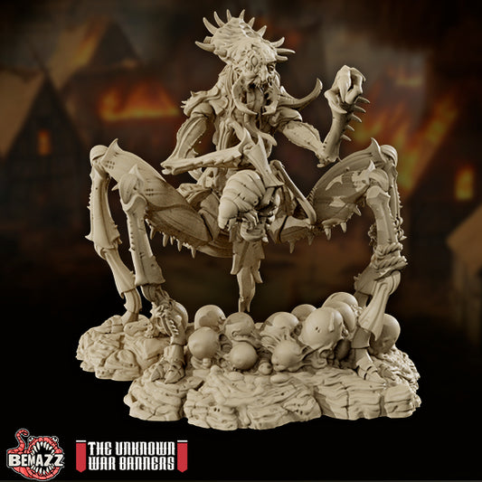 Bemazz Miniatures - Unstoppable Horde - Plague Witch - DnD/TTRPG Figure/Miniature