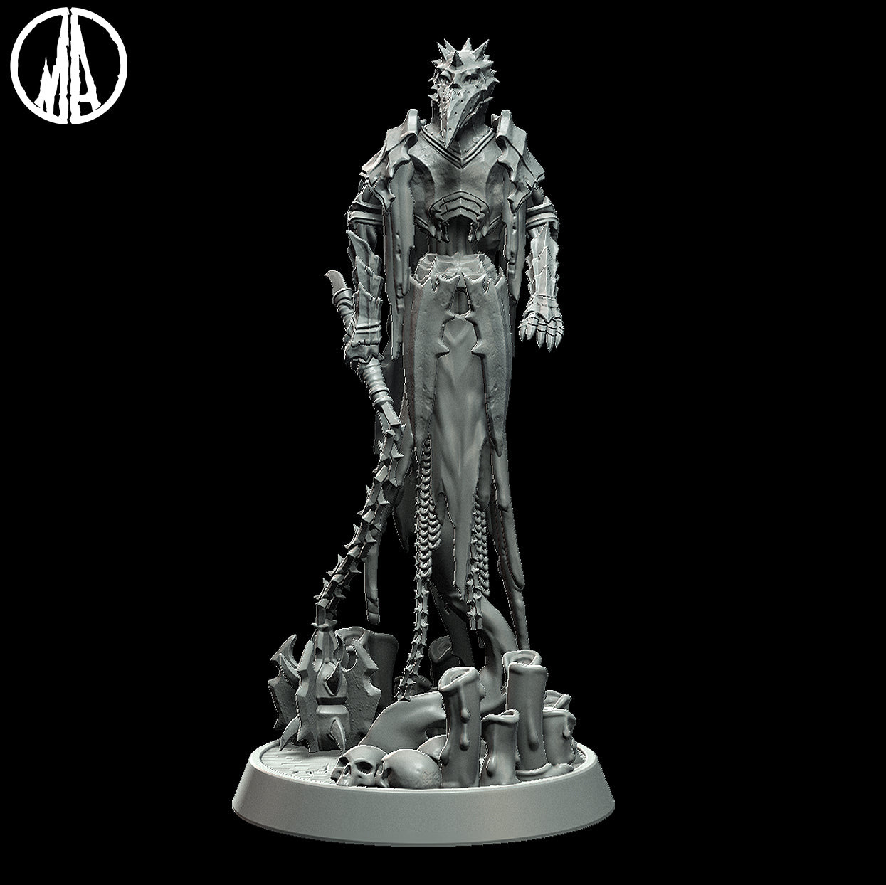 Monolith Arts - Lost Souls - Plagued Wraith - DnD/TTRPG Figure/Miniature