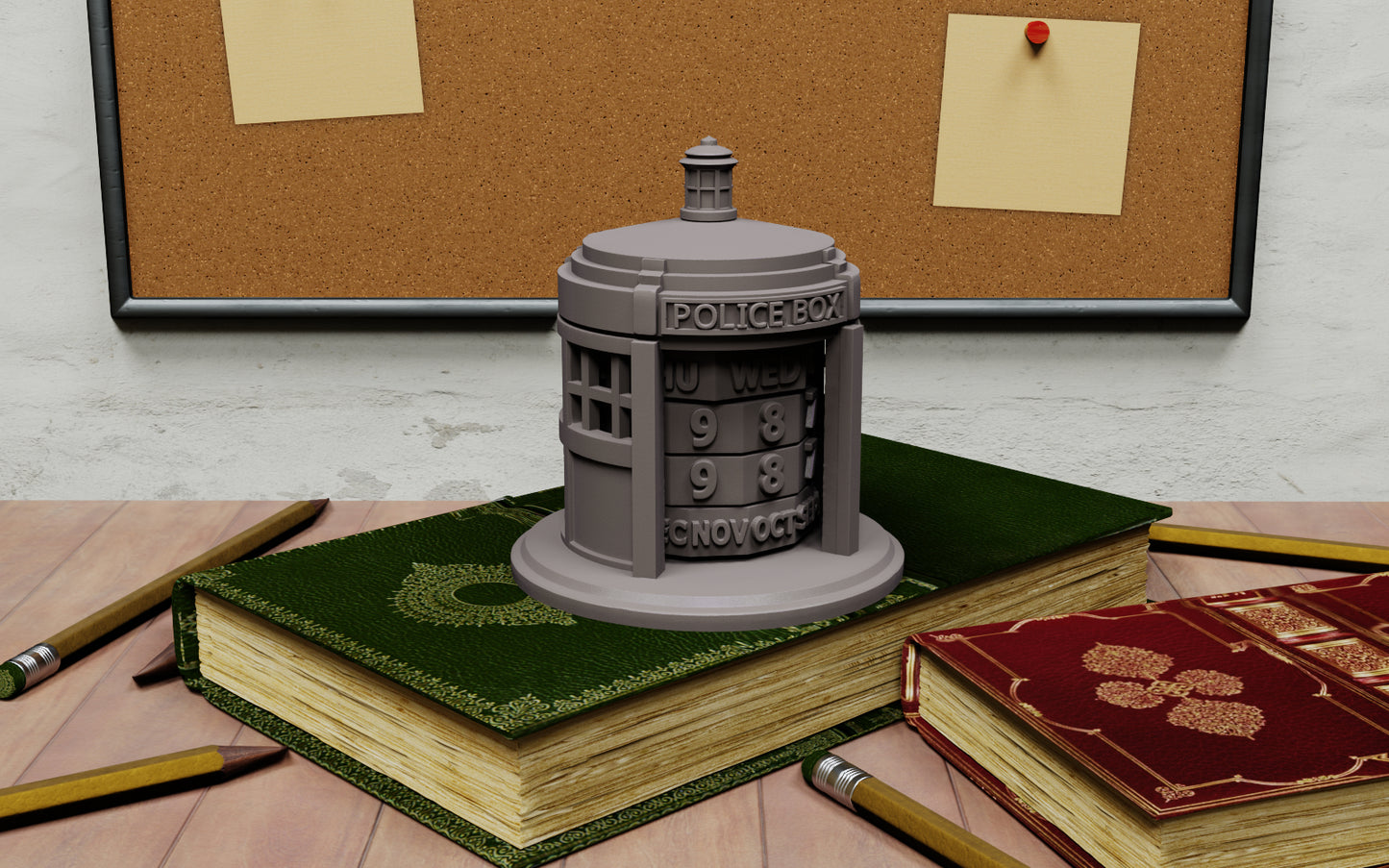 Crosslances - Universal/Perpetual/Reuseable Calender - Tardis