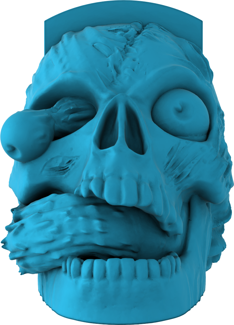 Digital Creative Works - Skull Headphone/Controller Mount - Popped - Prop/Decoration