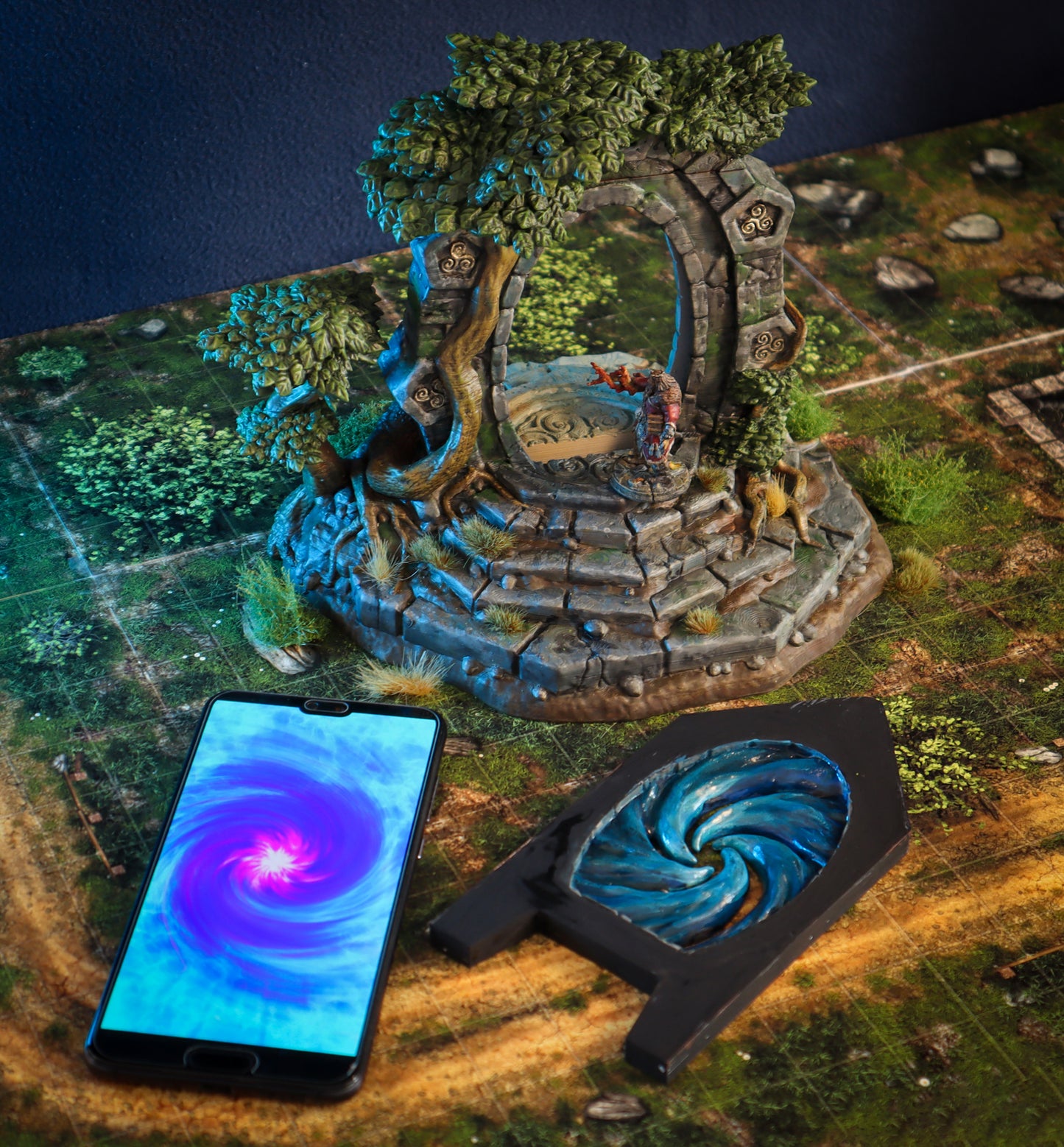 Calling Portals - Enchanted Glen - Animated TTRPG/DnD/Pathfinder Terrain