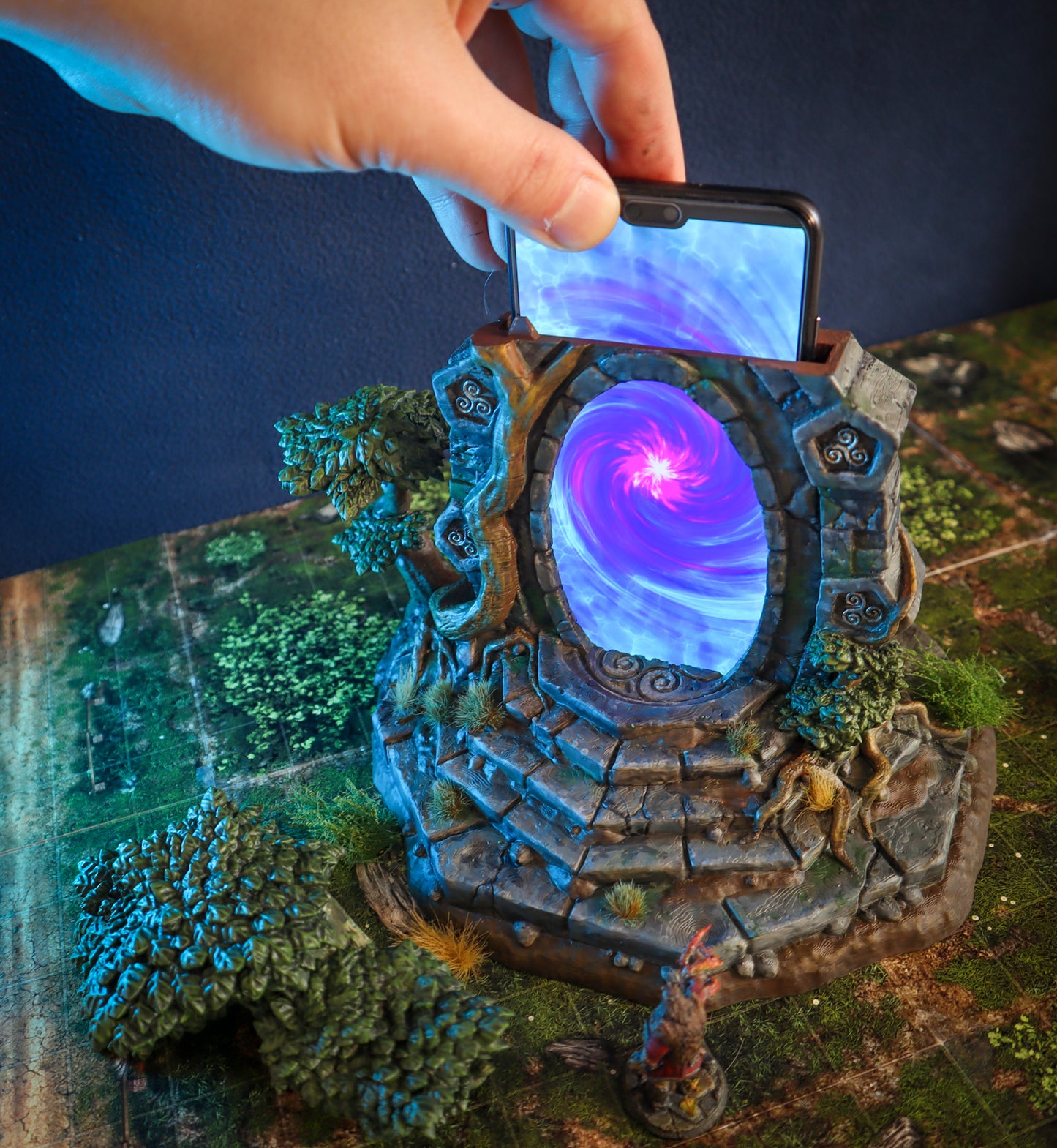 Calling Portals - Enchanted Glen - Animated TTRPG/DnD/Pathfinder Terrain