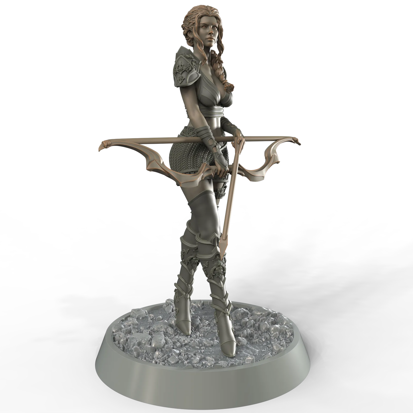 FireForge Studio - Elf Archer: Elaria #1 - 75mm Pin Up/Figure/Model/Diorama