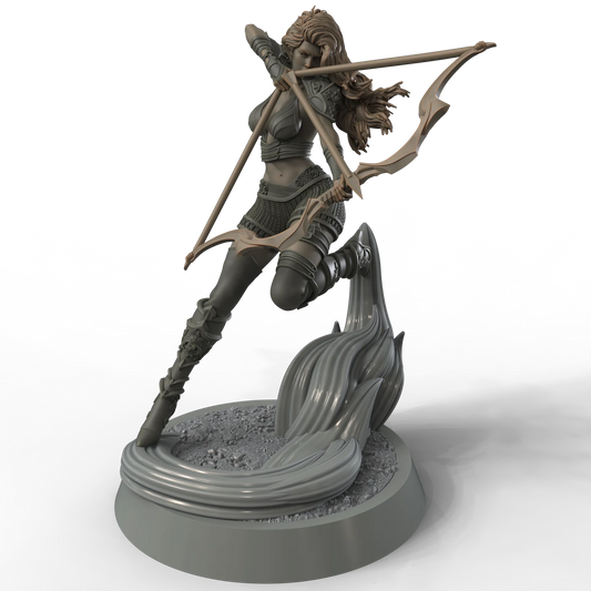 FireForge Studio - Elf Archer: Elaria #5 - 75mm Pin Up/Figure/Model/Diorama