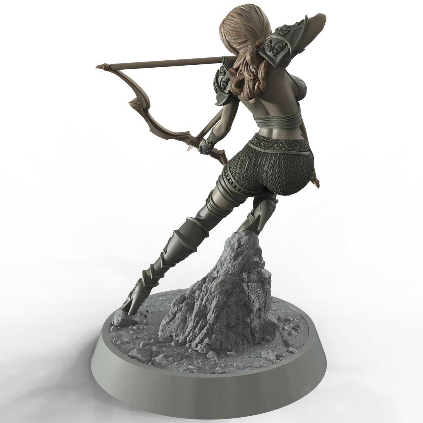 FireForge Studio - Elf Archer: Elaria #4 - 75mm Pin Up/Figure/Model/Diorama