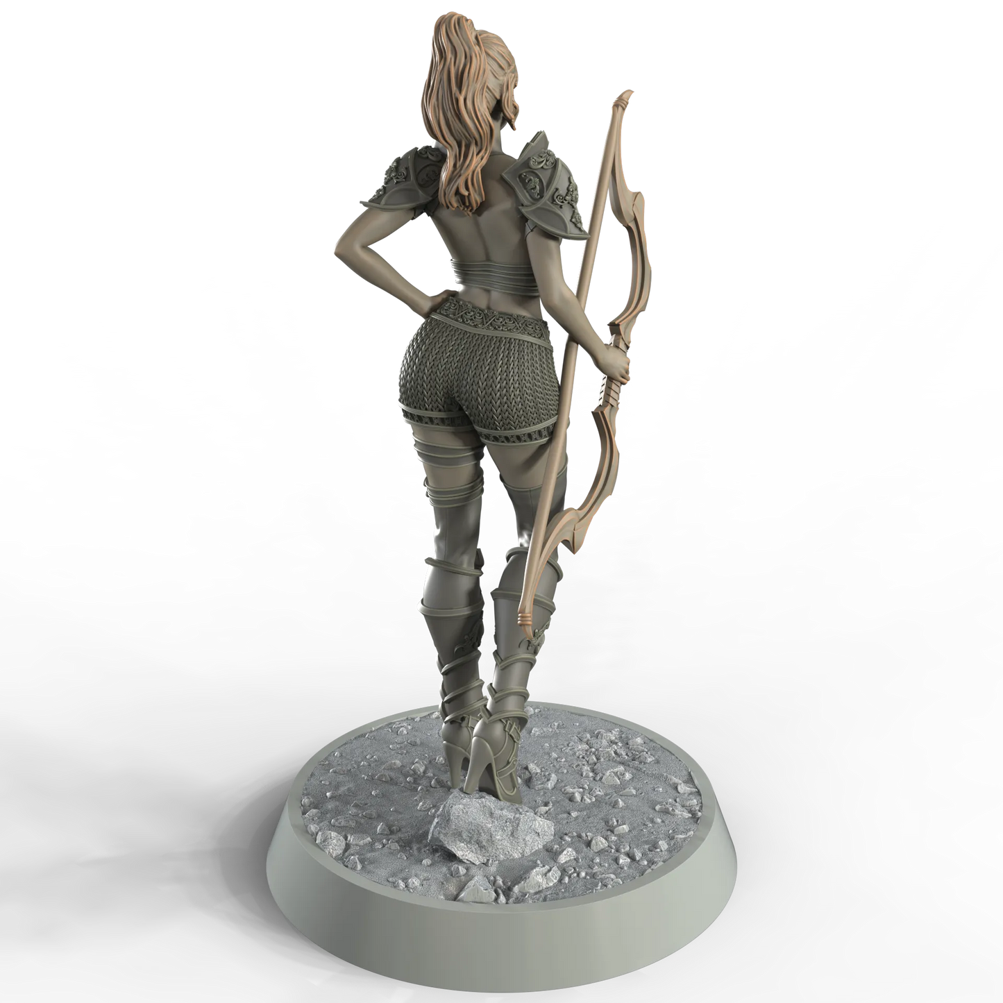 FireForge Studio - Elf Archer: Elaria #2 - 75mm Pin Up/Figure/Model/Diorama