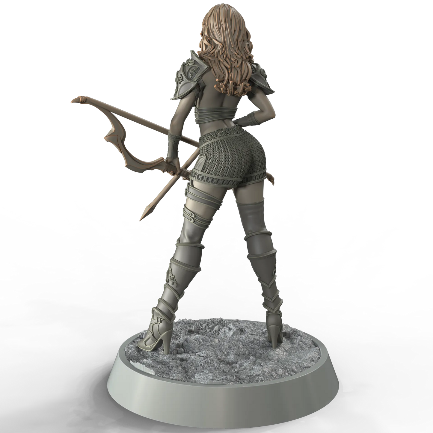 FireForge Studio - Elf Archer: Elaria #3 - 75mm Pin Up/Figure/Model/Diorama