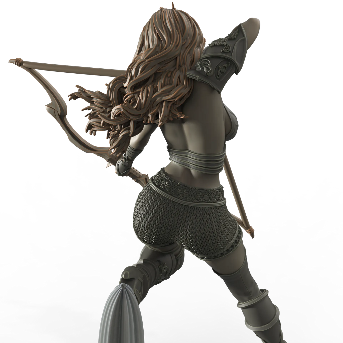 FireForge Studio - Elf Archer: Elaria #5 - 75mm Pin Up/Figure/Model/Diorama