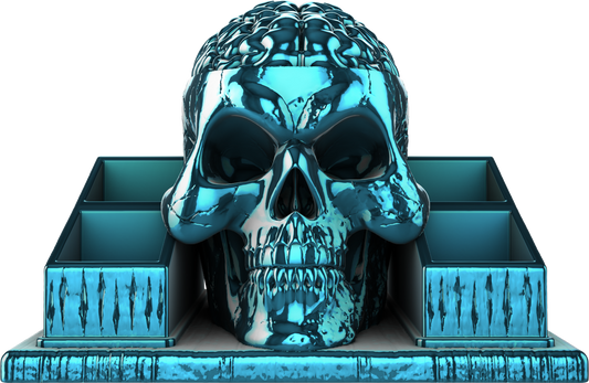 Digital Creative Works - Skull Desk Organiser - Brain - Prop/Decoration