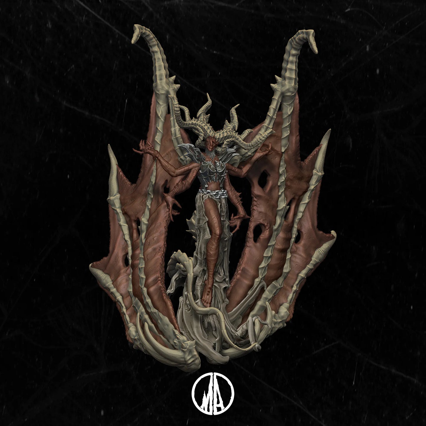 Monolith Arts - Lost Souls II - Psychic Succubus - DnD/TTRPG Figure/Miniature