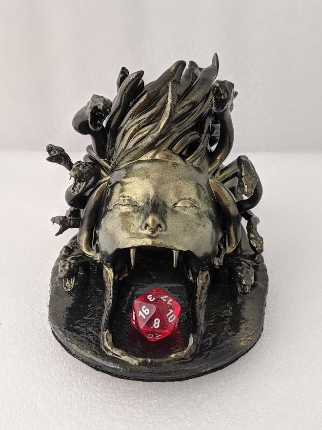 Possibly Cool Dice Tower - Medusa - DnD/TTRPG/Roleplaying/Wargames