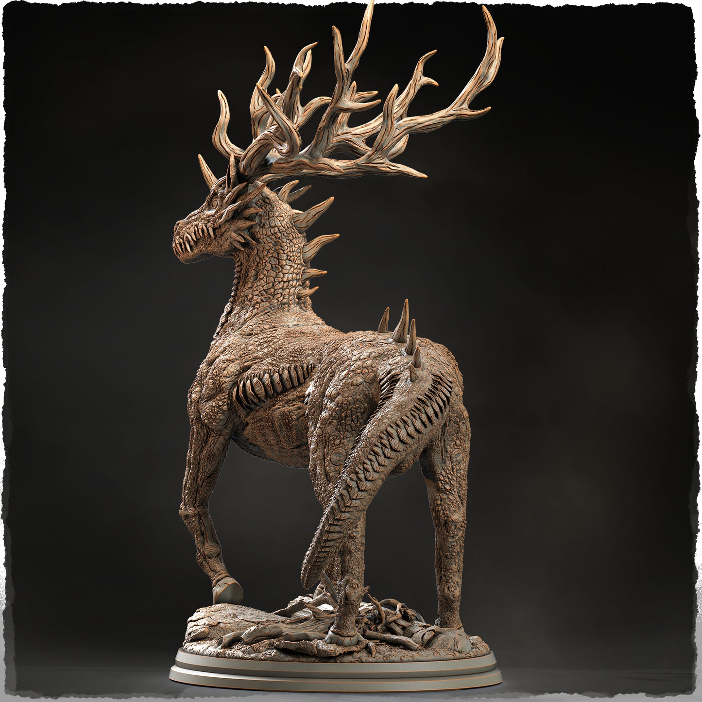 Evox Arts - World Dragons #2 - Qilin/Kirin - DnD/TTRPG Figure/Miniature