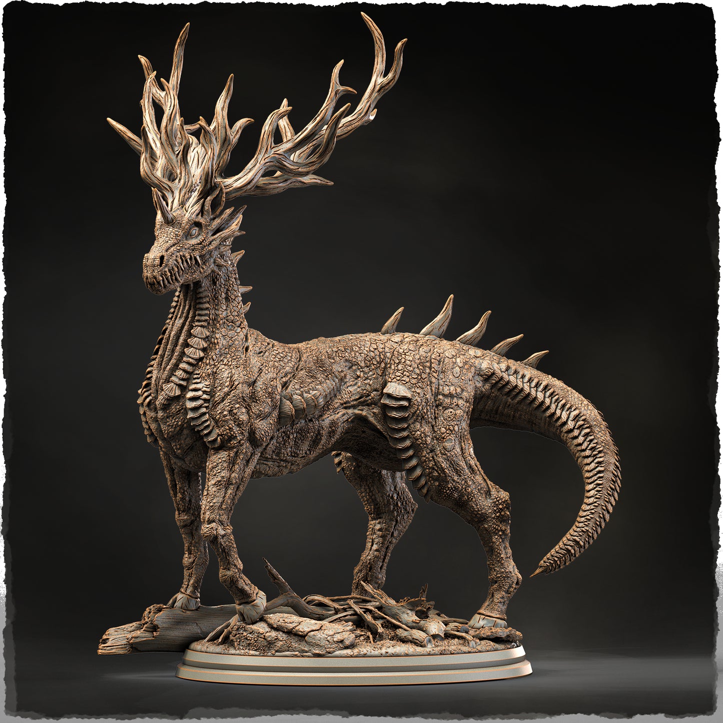 Evox Arts - World Dragons #2 - Qilin/Kirin - DnD/TTRPG Figure/Miniature
