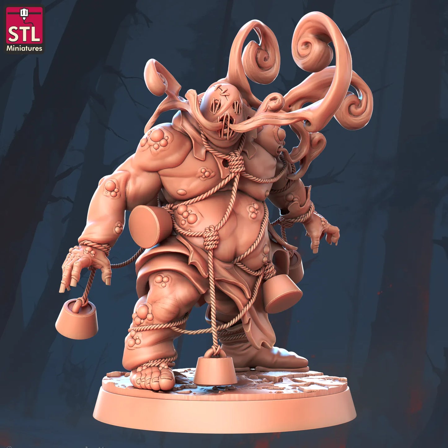 STL Miniatures - Ogre - DnD/TTRPG Figure/Miniature