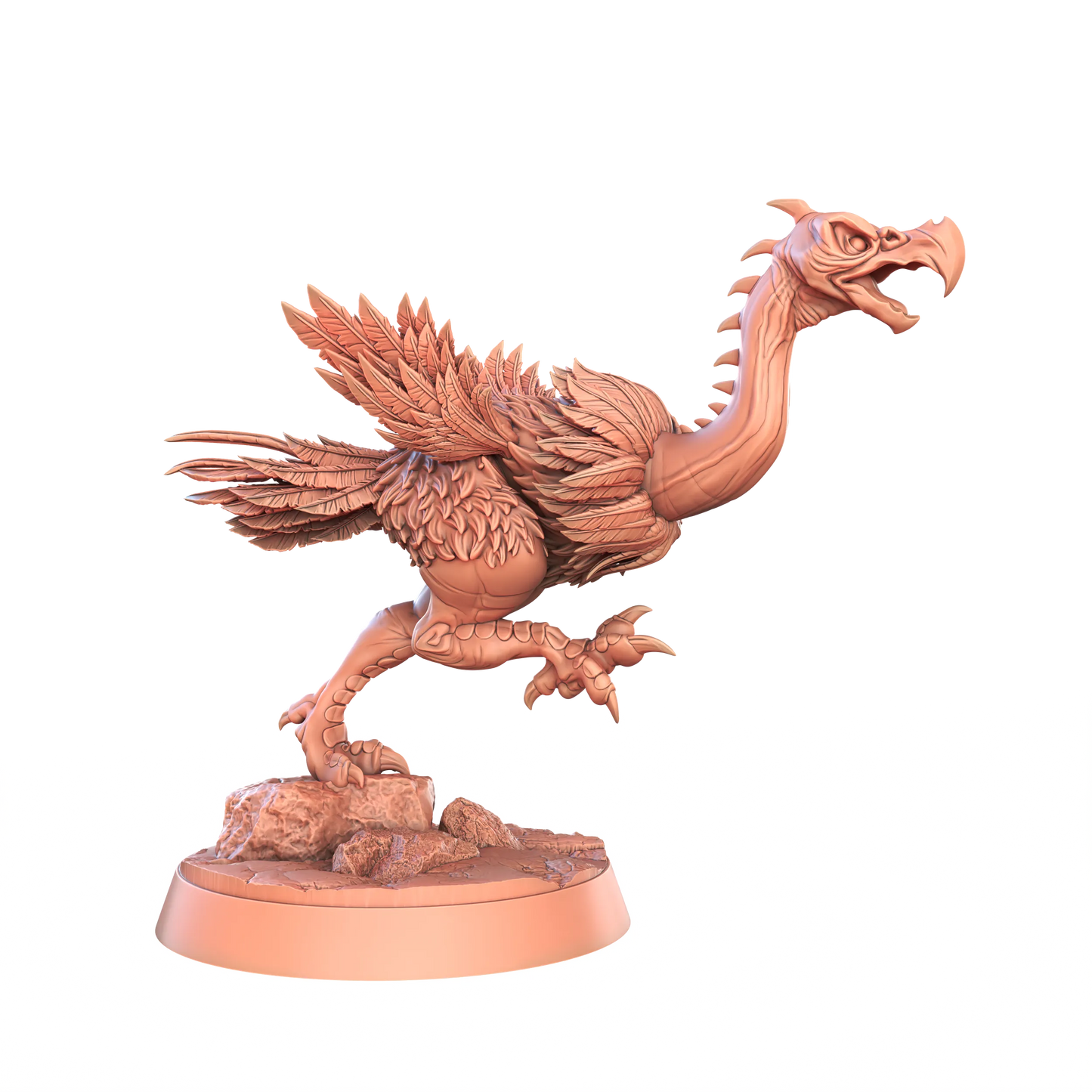 STL Miniatures - Axe Beak #1 - DnD/TTRPG Figure/Miniature