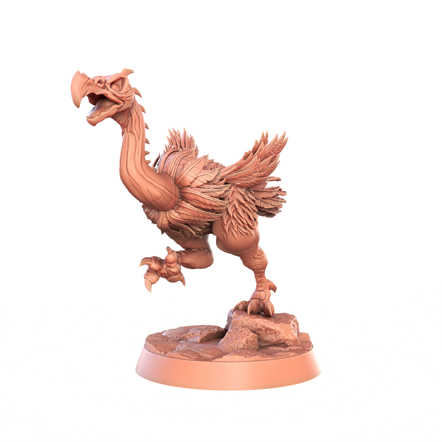 STL Miniatures - Axe Beak #1 - DnD/TTRPG Figure/Miniature