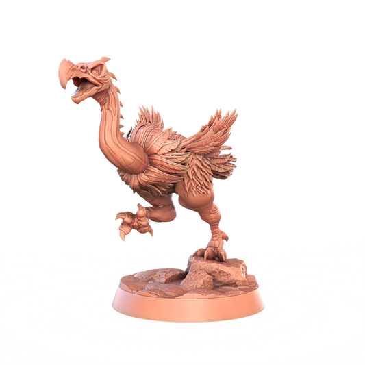 STL Miniatures - Axe Beak #1 - DnD/TTRPG Figure/Miniature