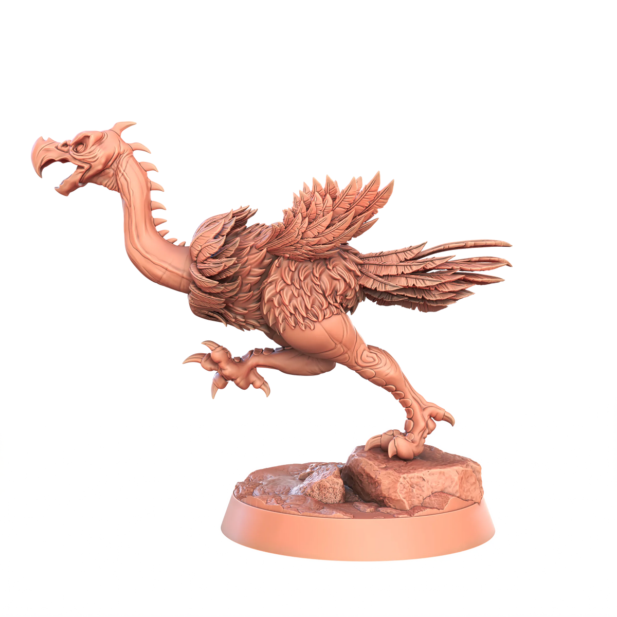 STL Miniatures - Axe Beak #1 - DnD/TTRPG Figure/Miniature