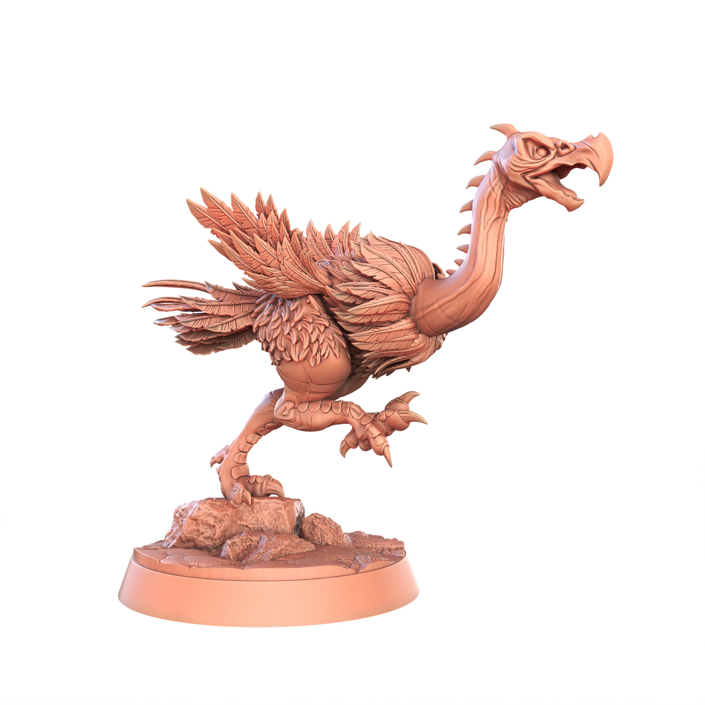 STL Miniatures - Axe Beak #1 - DnD/TTRPG Figure/Miniature