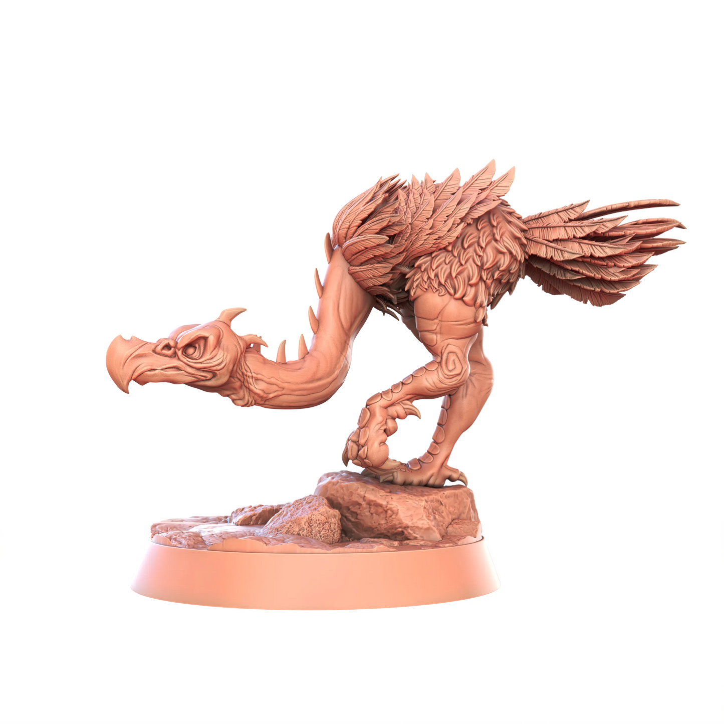 STL Miniatures - Axe Beak #2 - DnD/TTRPG Figure/Miniature