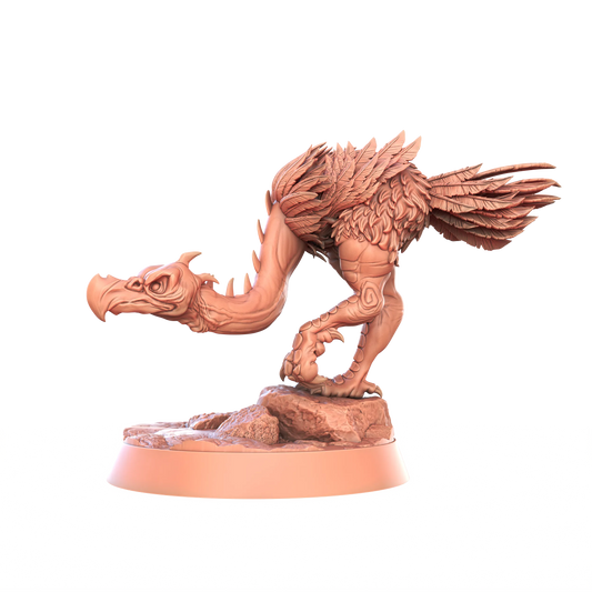 STL Miniatures - Axe Beak #2 - DnD/TTRPG Figure/Miniature