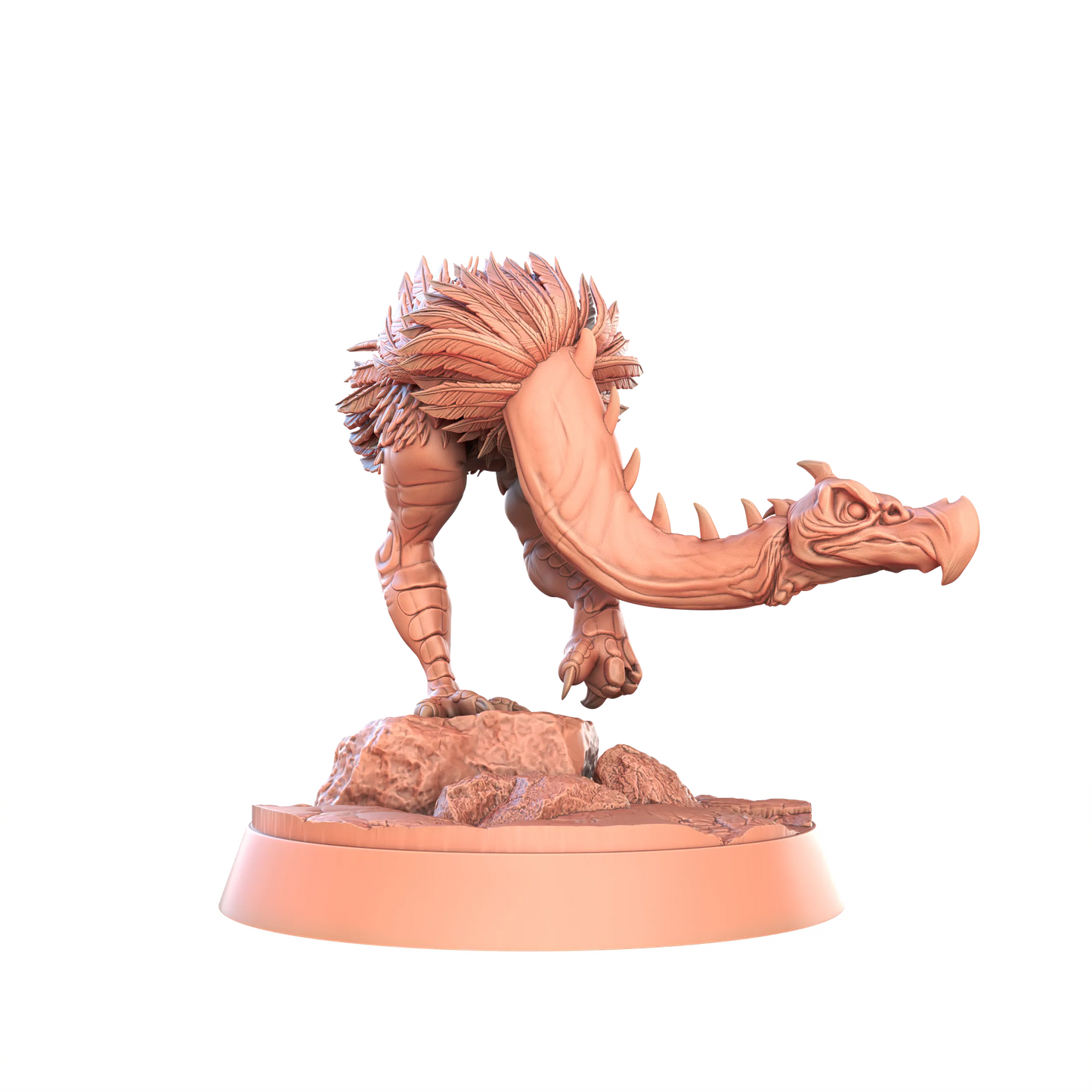 STL Miniatures - Axe Beak #2 - DnD/TTRPG Figure/Miniature