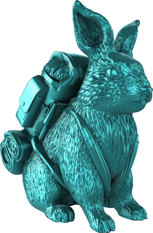 Digital Creative Works - Animal Phone Holder - Rabbit - Prop/Decoration