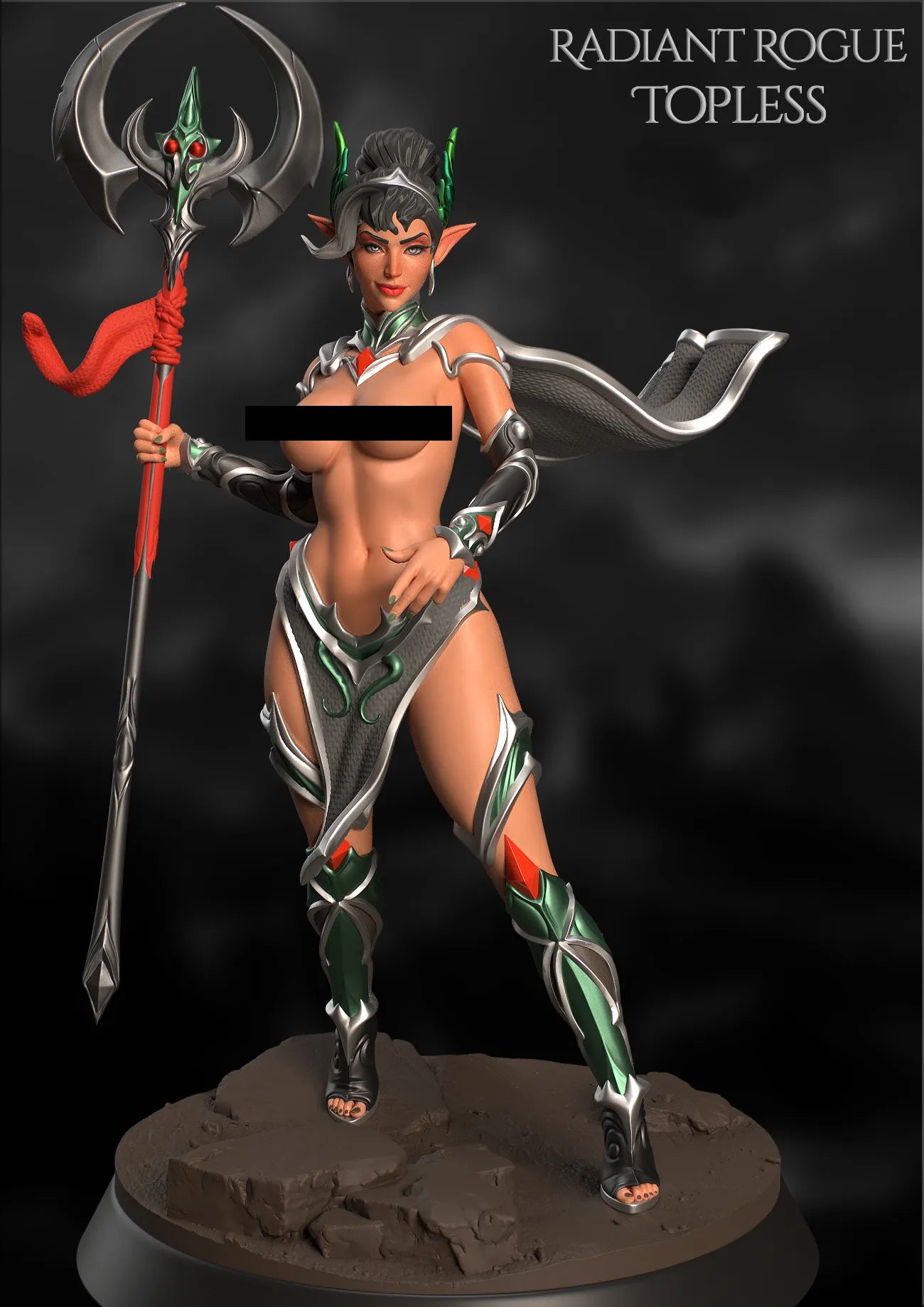 HoldMyMiniatures - Radiant Rogue #1 - 75mm Pin Up/Figure/Model/Diorama