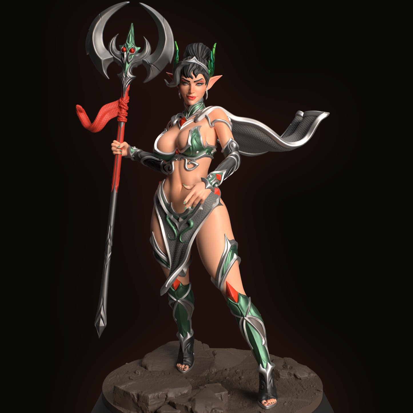 HoldMyMiniatures - Radiant Rogue #1 - 75mm Pin Up/Figure/Model/Diorama
