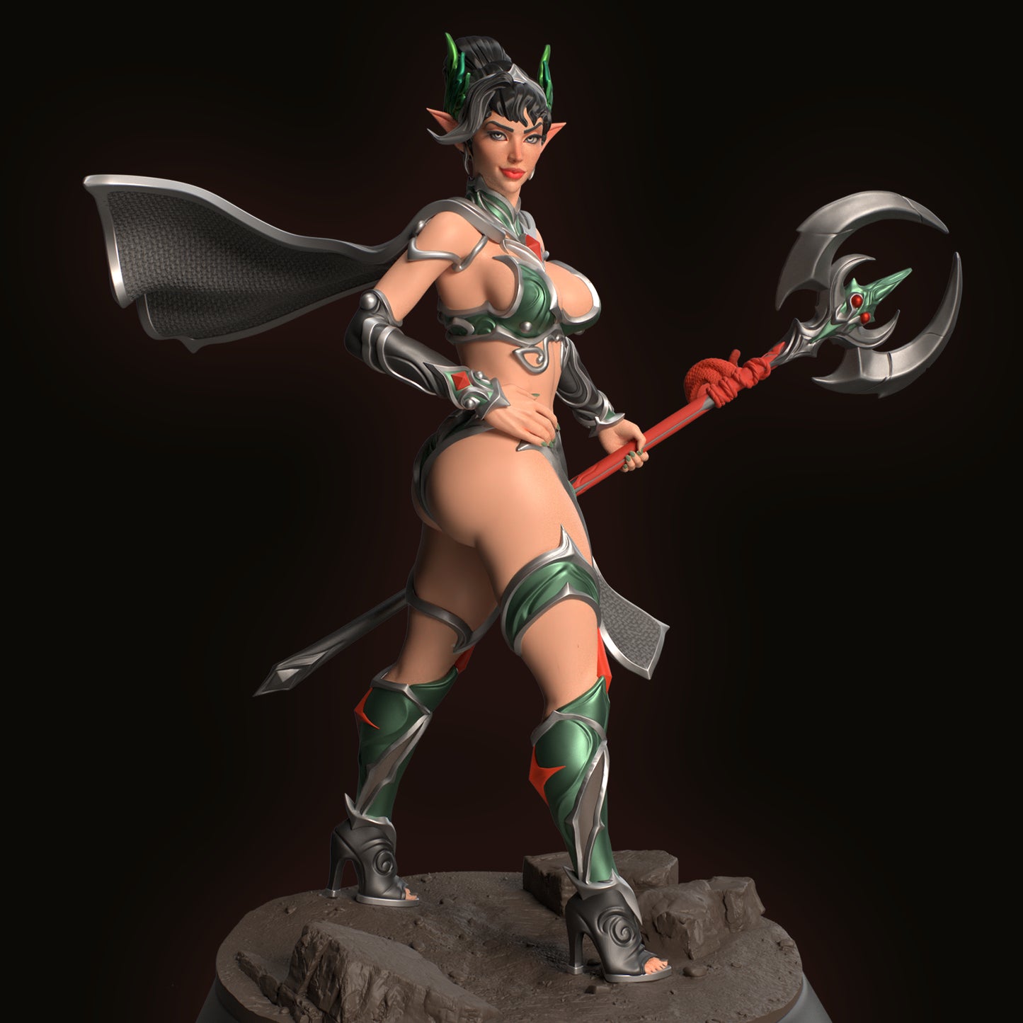 HoldMyMiniatures - Radiant Rogue #2 - 75mm Pin Up/Figure/Model/Diorama