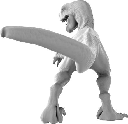 Dinoworld - Kingdoms #2 - Velociraptor #1 - DnD/Pathfinder/TTRPG Figure