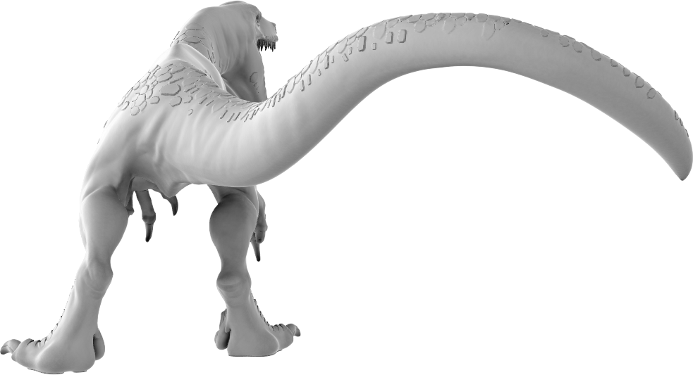 Dinoworld - Kingdoms #2 - Velociraptor #2 - DnD/Pathfinder/TTRPG Figure