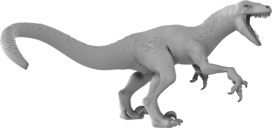 Dinoworld - Kingdoms #2 - Velociraptor #2 - DnD/Pathfinder/TTRPG Figure