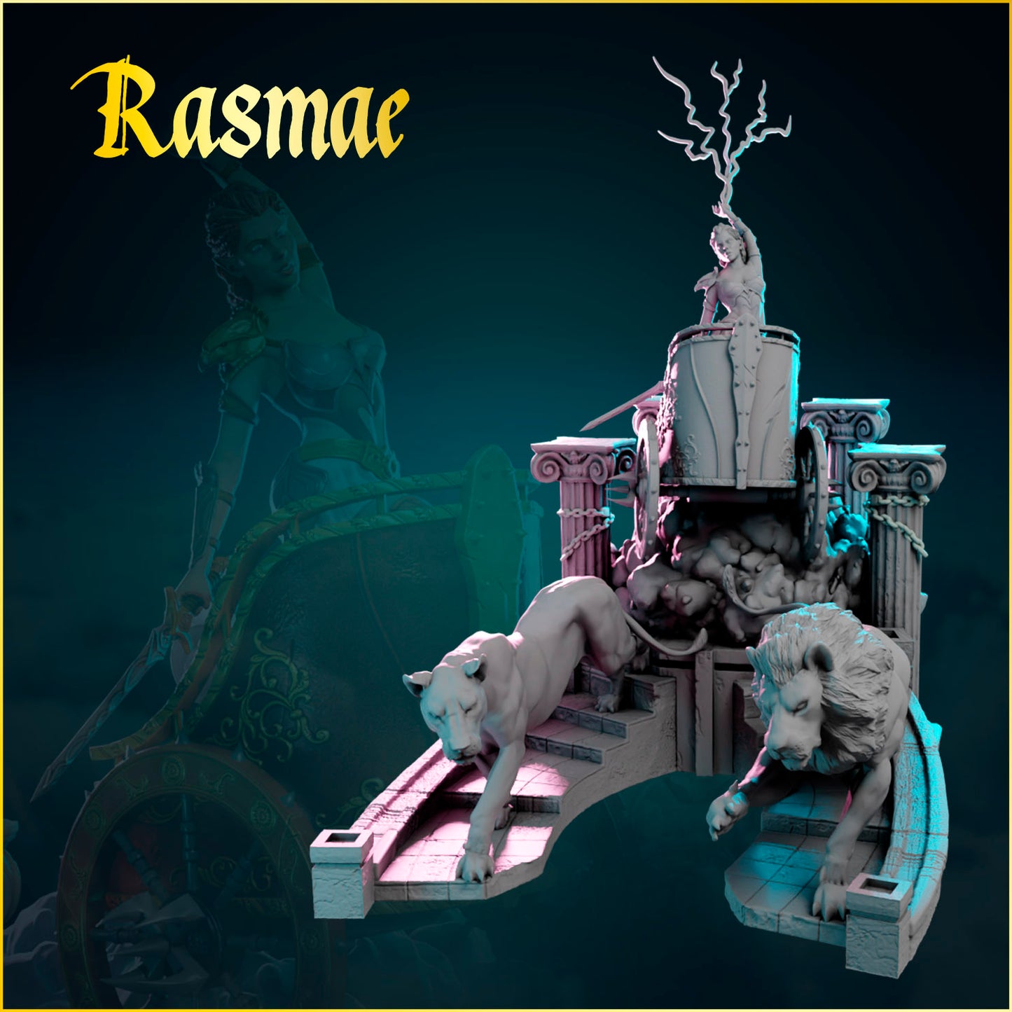 Gilmore Studio - Chaos Ladies #2 - Rasmae - 75/150mm Pin Up/Figure/Model/Diorama