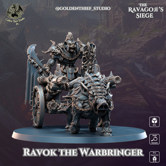 Golden Thief Studio - Gnoll Warbringer - DnD/TTRPG Figure/Miniature