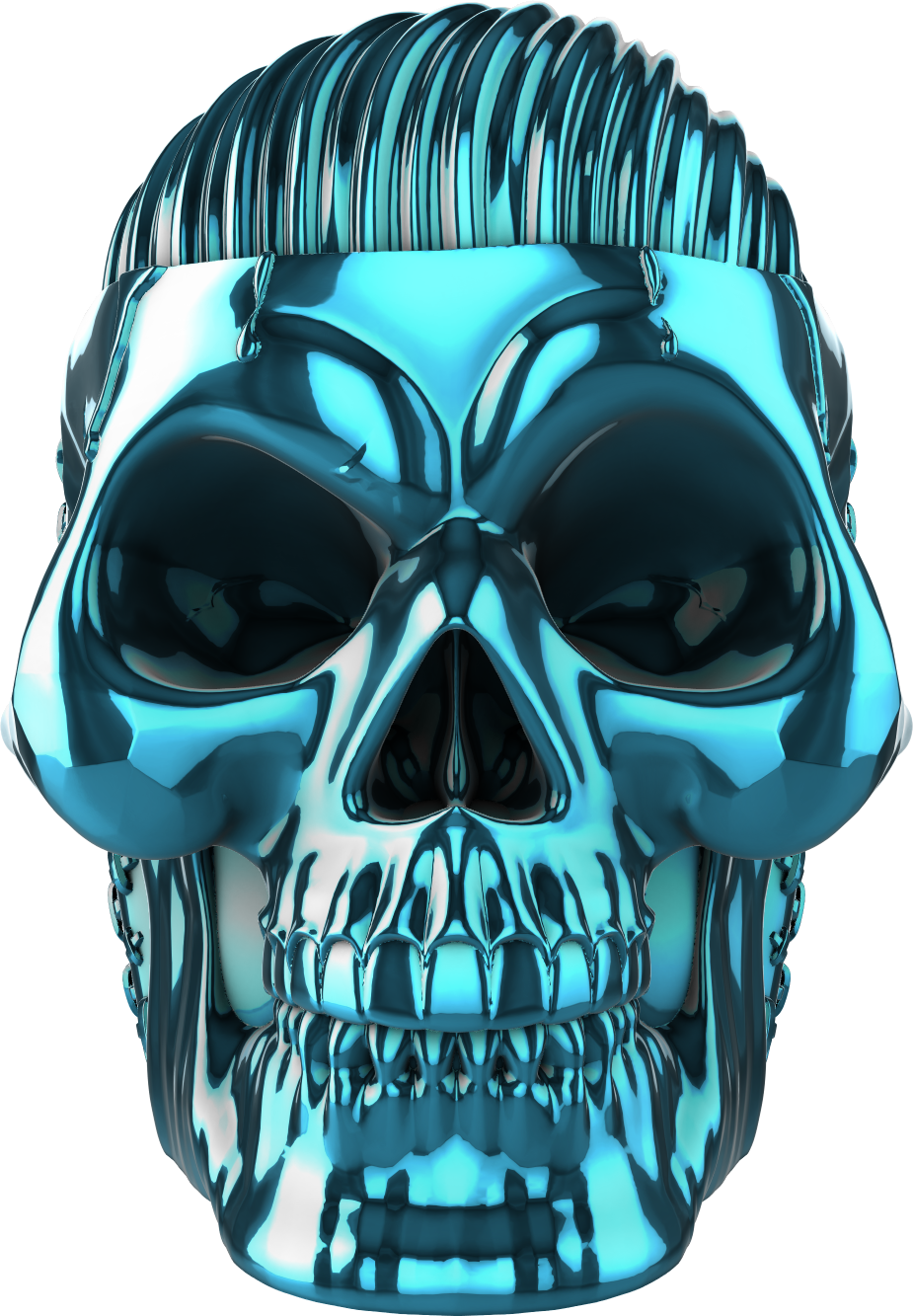 Digital Creative Works - Skull Desk Organiser - Razor Thorn - Prop/Decoration
