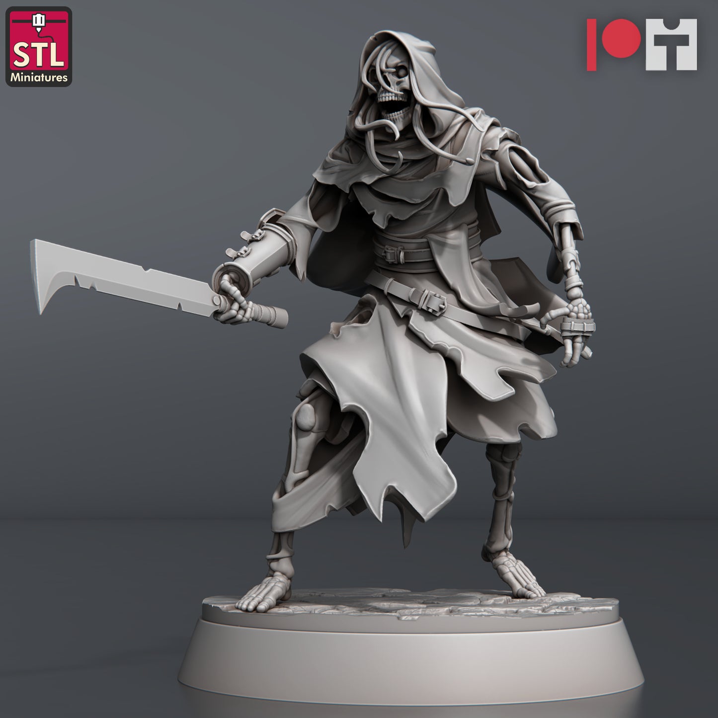 STL Miniatures - Undead Knights - DnD/TTRPG Figure/Miniature