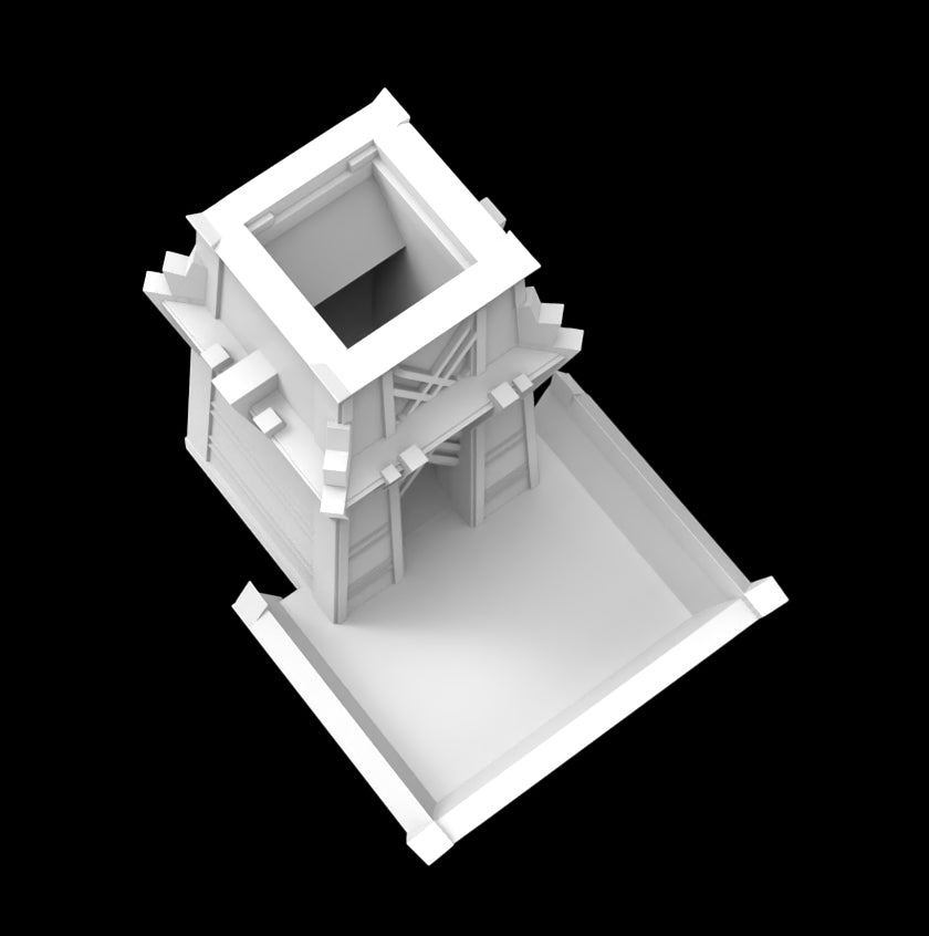 Possibly Cool Dice Tower - Classic Japan - DnD/TTRPG/Roleplaying/Wargames