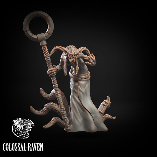 Colossal Raven - Demon Witch #1 - DnD/Pathfinder/TTRPG Figure