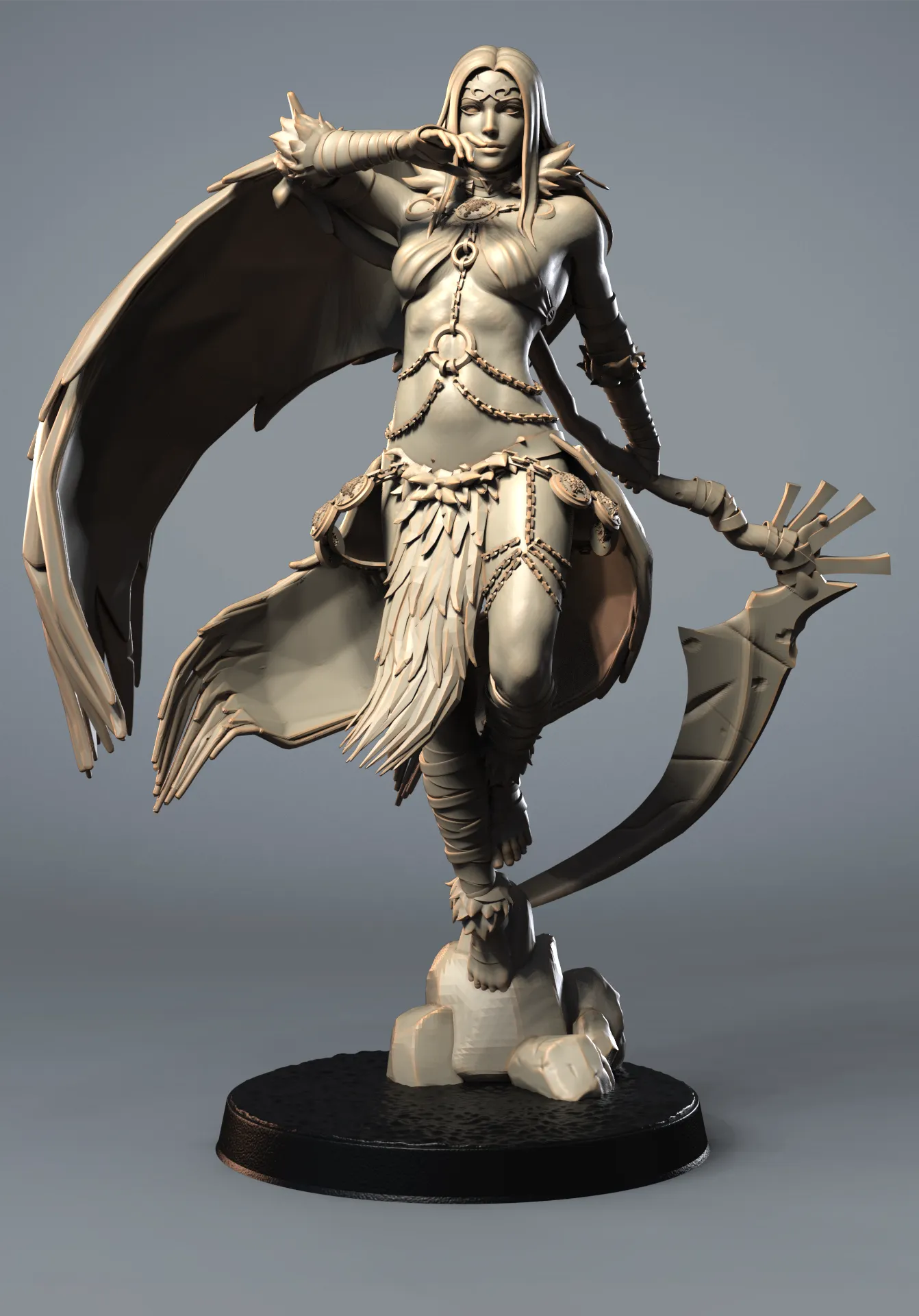 Broken Sword - Valhalla - Sigrun - 75mm Pin Up/Figure/Model/Diorama