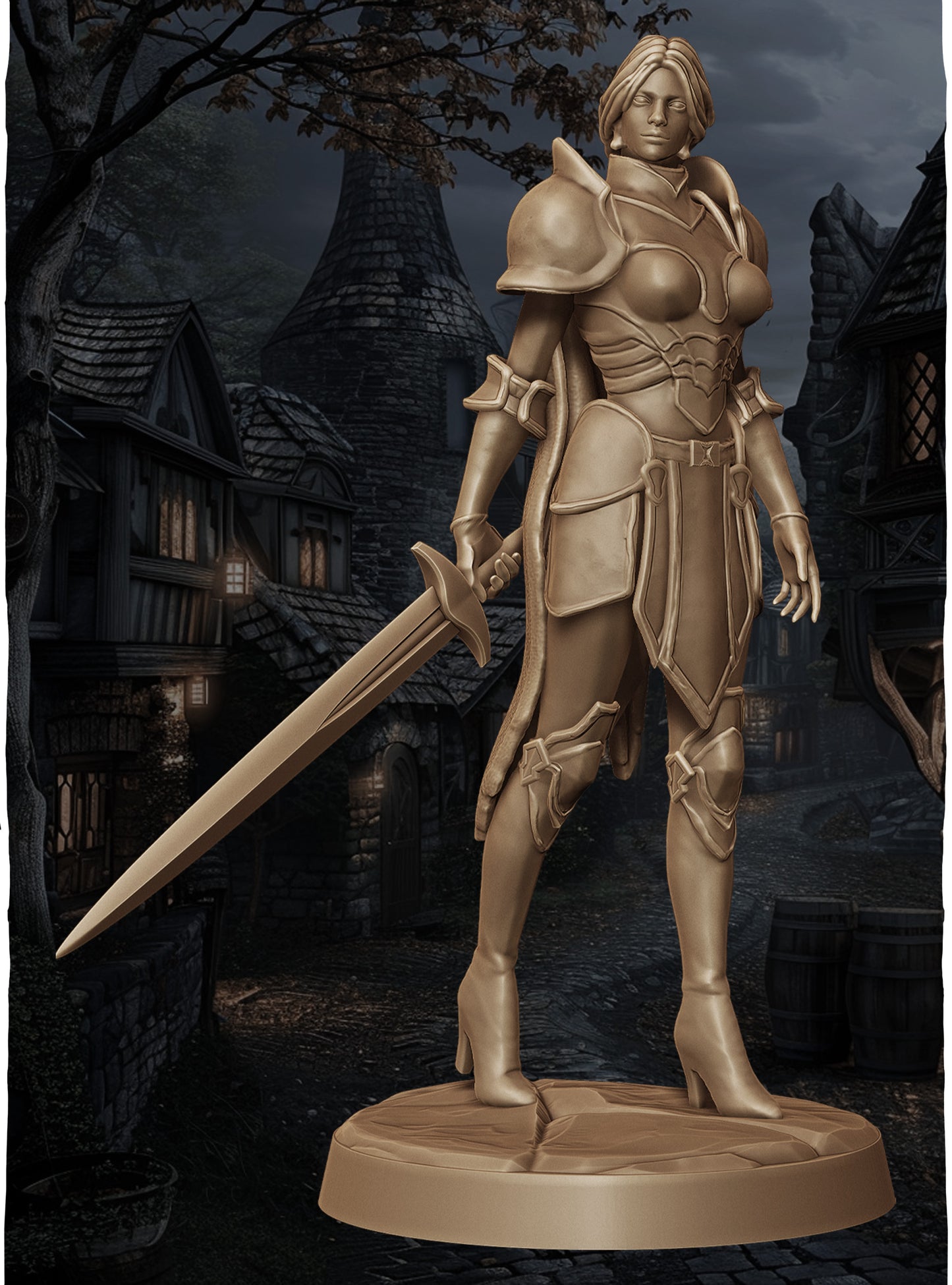 Lily's Minis - Charming Champions II - Lyra Dawnblade - Pin Up/Figure/Model/Diorama