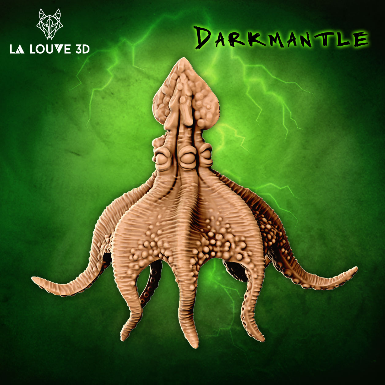 La Louve - Dangerous Monsters #2 - Darkmantle - DnD/TTRPG Figure/Miniature