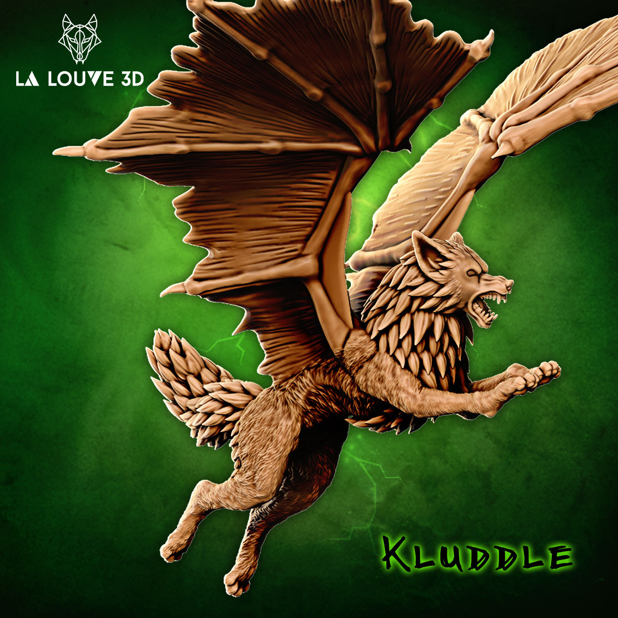La Louve - Dangerous Monsters #2 - Kluddle - DnD/TTRPG Figure/Miniature