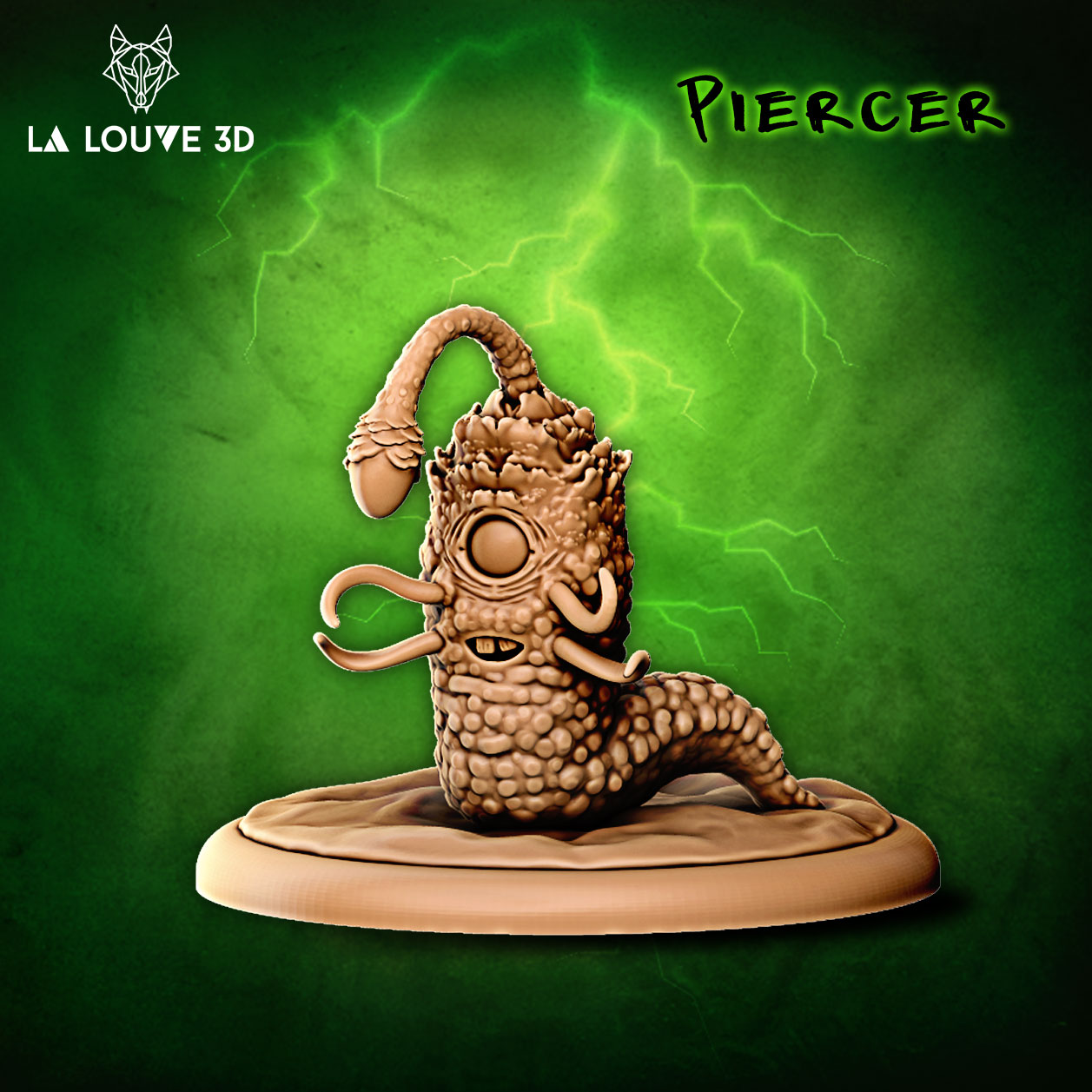 La Louve - Dangerous Monsters #2 - Piercer - DnD/TTRPG Figure/Miniature