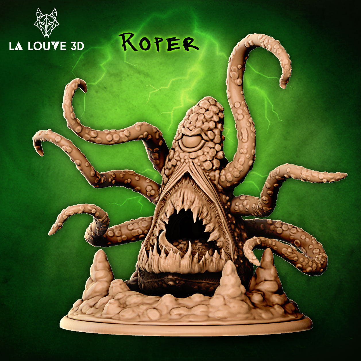 La Louve - Dangerous Monsters #2 - Roper - DnD/TTRPG Figure/Miniature