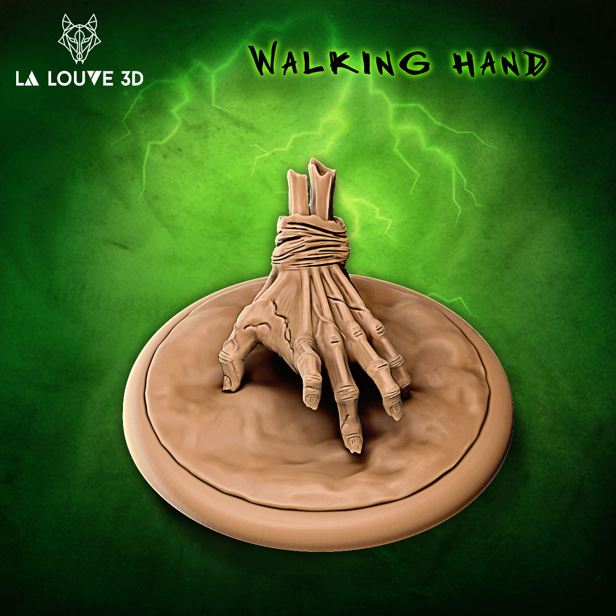 La Louve - Dangerous Monsters #2 - Walking Hand - DnD/TTRPG Figure/Miniature