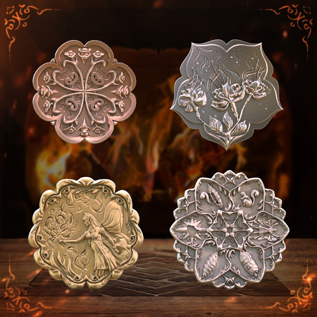 Unchained Games - Fae Coins x10 - DnD/TTRPG/Roleplaying/Wargames