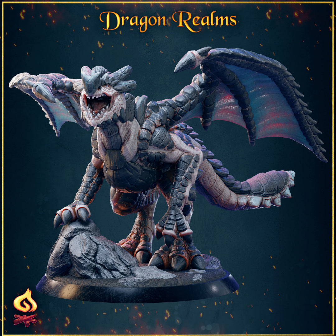Safehold - Dragon Realms - Rock Dragon - 120mm Pin Up/Figure/Model/Diorama